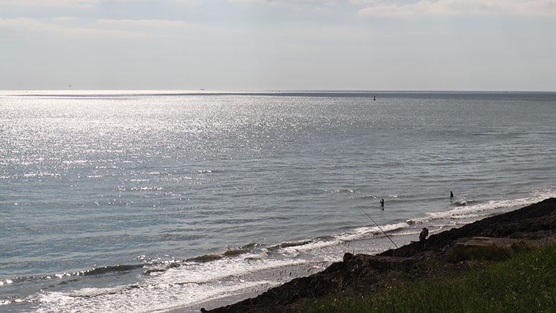 saint-palais-sur-mer, la grande-côte, surfcasting